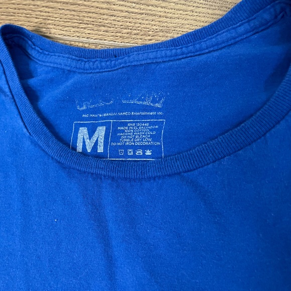 Loot Crate Pac Man Collectible Blue Retro T-Shirt Medium - Picture 4 of 5